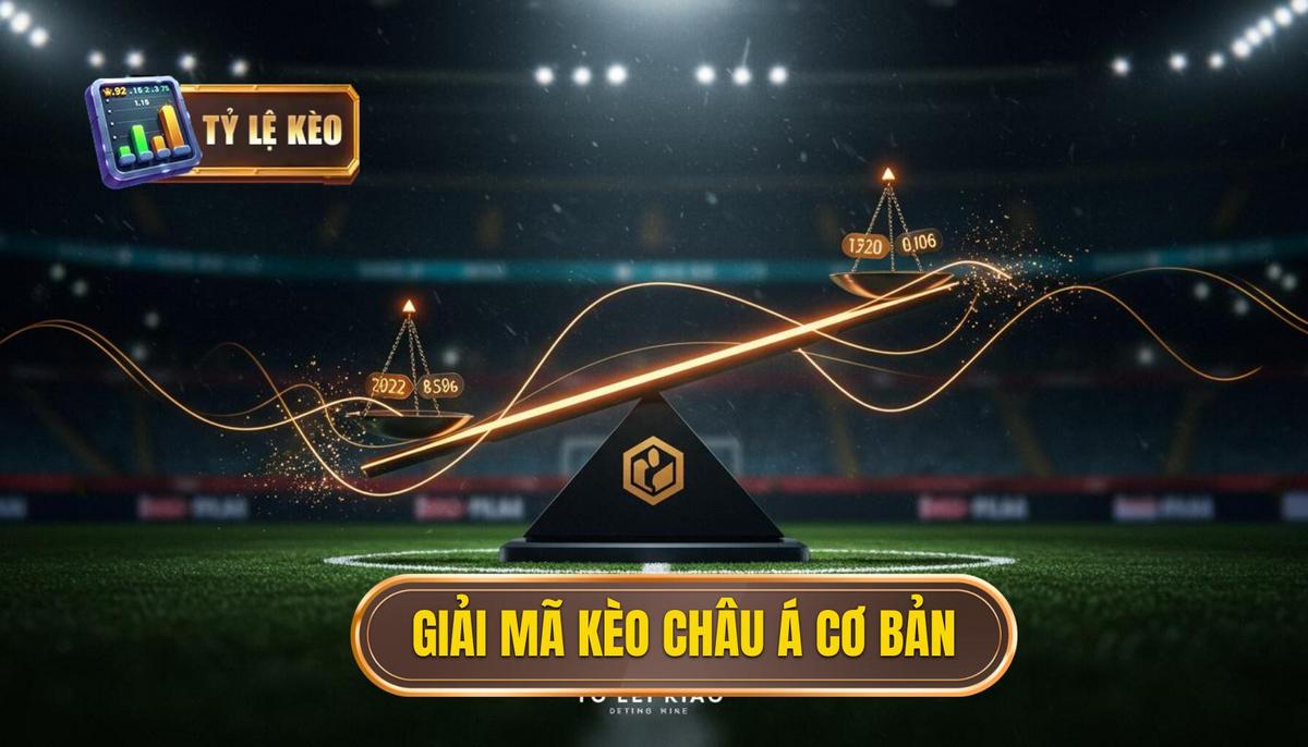 Cách đọc Tỷ Lệ Kèo Bóng Đá Chuẩn Xác: Hướng Dẫn Toàn Diện Từ A-Z 1 1. Giải Mã Kèo Châu Á (Asian Handicap)_ Nền Tảng Của Mọi Kèo Cược