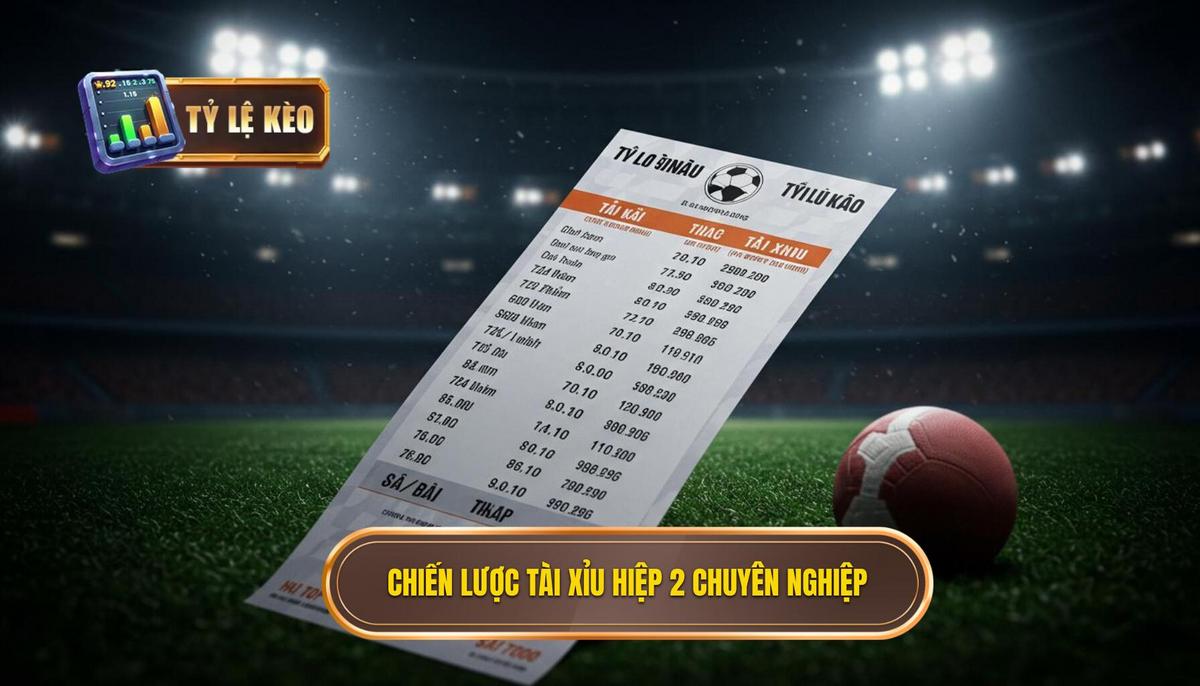Chiến Lược Đặt Kèo Tài Xỉu Hiệp 2 Chuyên Nghiệp