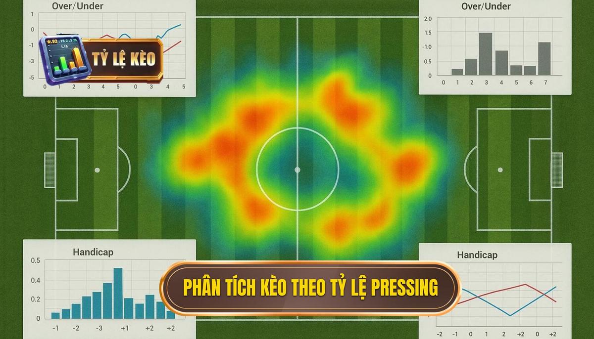 Phần 2_ Ứng dụng Cách phân tích kèo dựa trên tỷ lệ pressing vào từng loại kèo
