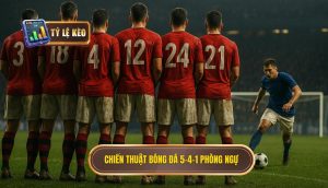 Chiến thuật bóng đá 5-4-1 phòng ngự