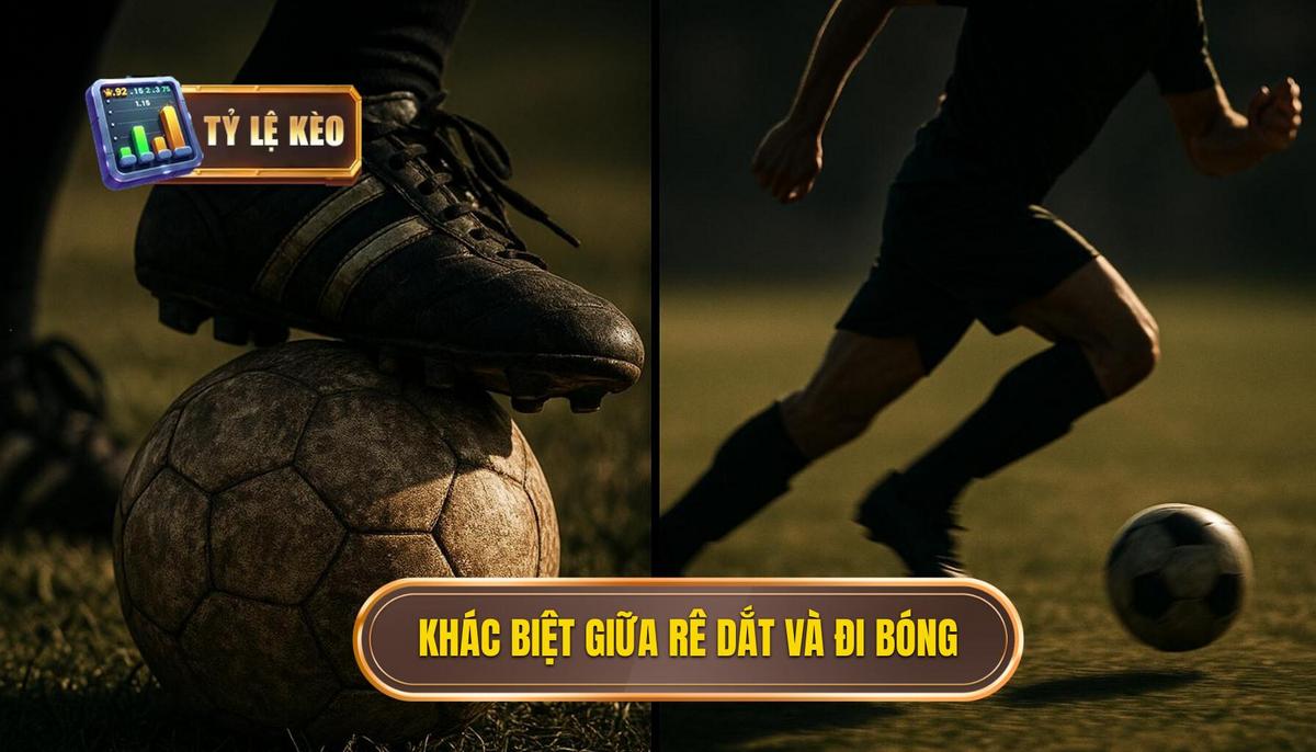 Sự Khác Biệt Giữa Rê Dắt Đơn Thuần Và Kỹ Thuật Đi Bóng Qua Người Hiệu Quả
