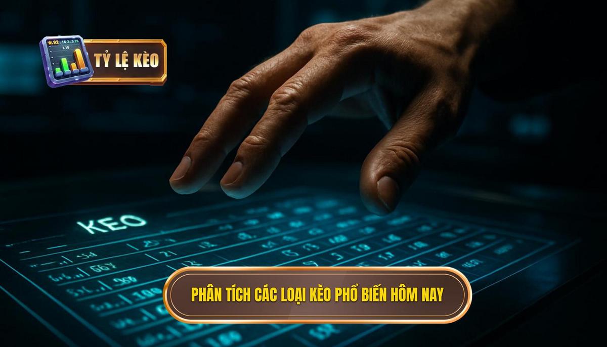 Phân tích các loại kèo phổ biến trong bảng tỷ lệ kèo live hôm nay