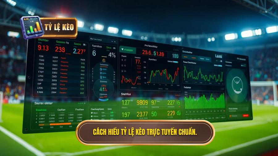 1. Cách hiểu tỷ lệ kèo trực tuyến chuẩn.