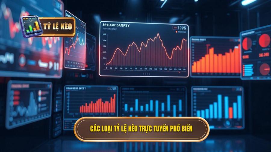 2. Các loại tỷ lệ kèo trực tuyến phổ biến
