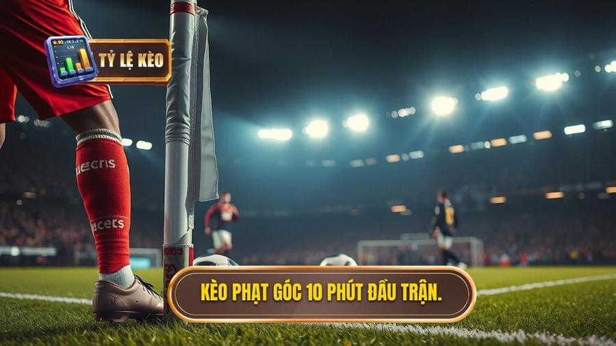 Hiểu rõ về Kèo cược đội nhận quả phạt góc trong 10 phút đầu