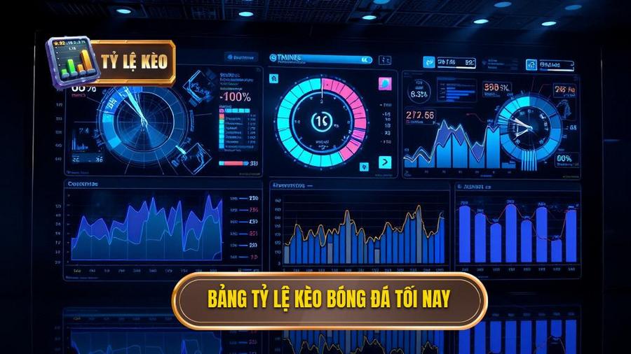Bảng tỷ lệ kèo bóng đá tối nay