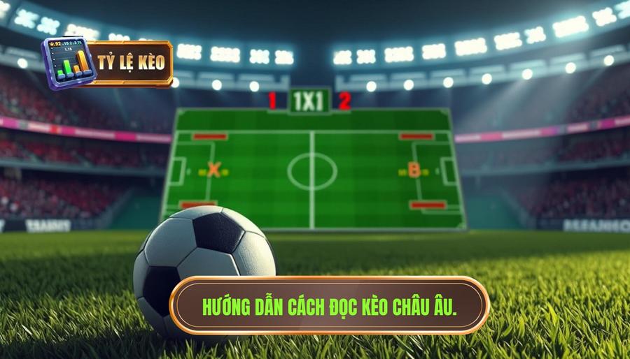 Cách đọc tỷ lệ kèo chuẩn xác cho người mới bắt đầu: Cẩm nang toàn tập 3 Cách đọc kèo Châu Âu (1x2) đơn giản nhất