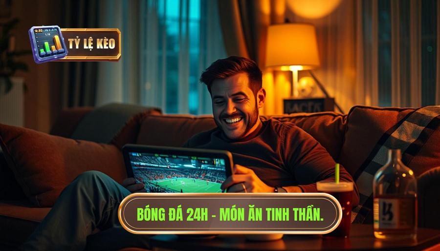 Bóng đá 24h - món ăn tinh thần