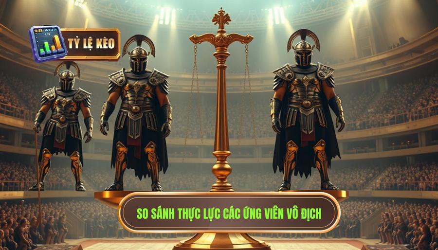 So sánh thực lực các ứng viên vô địch